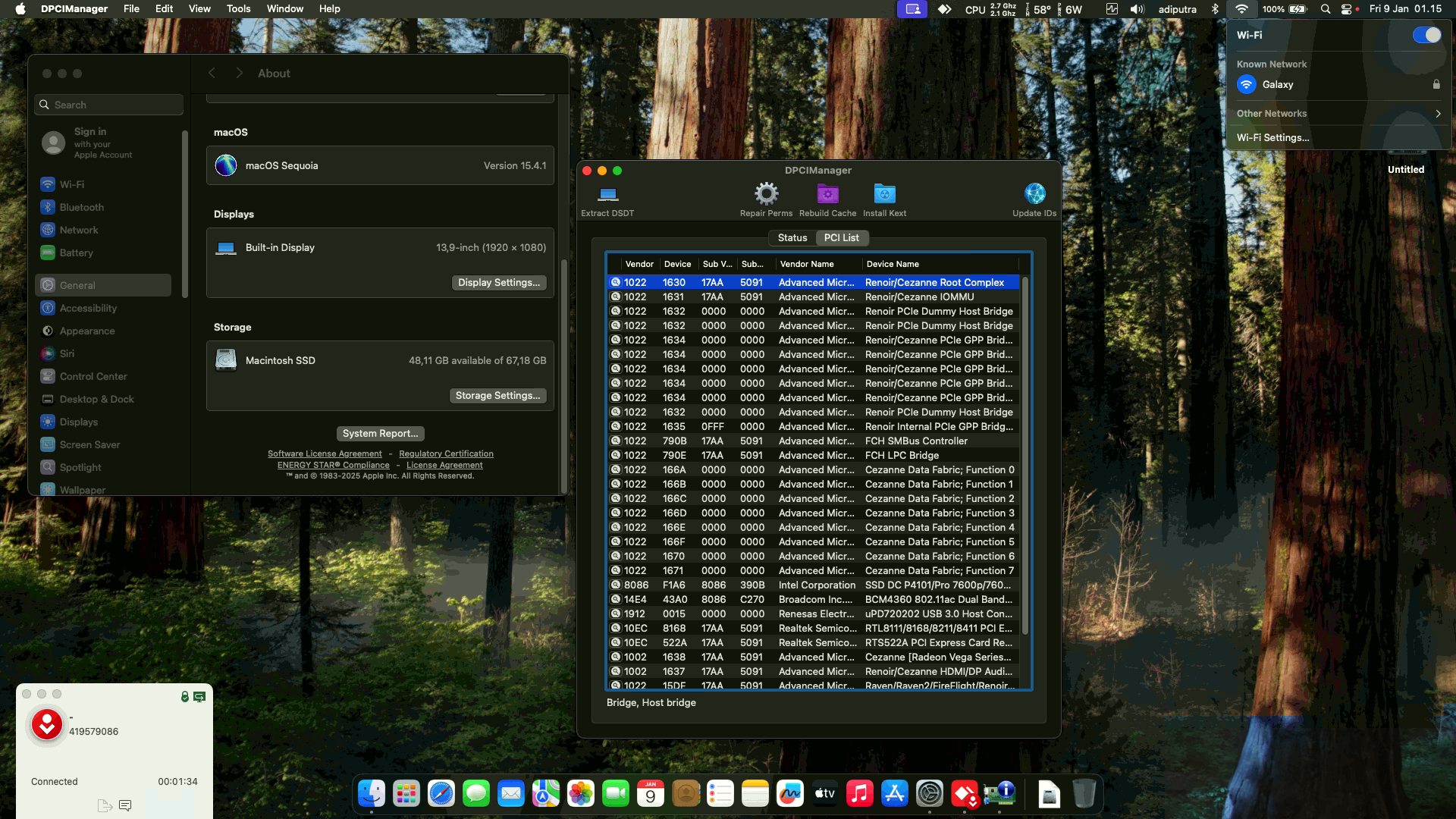 Lenovo Thinkpad L14 2nd [Cezanne U   AMD Ryzen 7 5850U + Radeon RX Vega 8 + PS2]   OpenCore 1